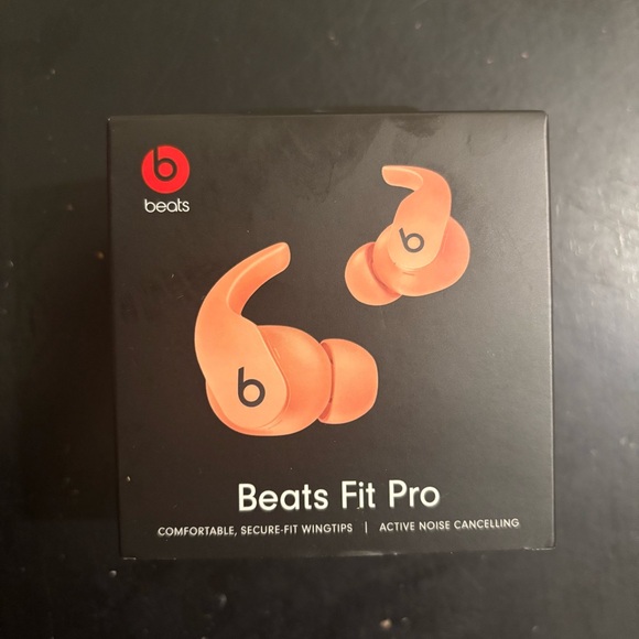 Beats Fit Pro Noise Cancelling Wireless Earbuds Apple Android - Coral Pink BNIB - Picture 4 of 6